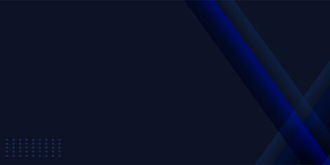 Obraz premium Dark blue modern business abstract background. Vector illustration design for presentation, banner, cover, web, flyer, card, poster, wallpaper, texture, slide, magazine. EPS 10