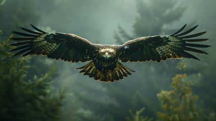 Haast’s Eagle (Hieraaetus moorei) was a colossal bird of prey native to New Zealand, often considered the largest eagle to have ever existed. With a wingspan of up to 3 meters (9.8 feet) and a weight 