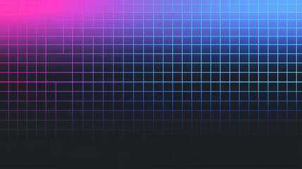 A pixelated gradient transitioning from dark blue to light cyan, creating a tech-inspired aesthetic. The digital pattern evokes a futuristic, modern, and cyber-themed design for creative visuals.
