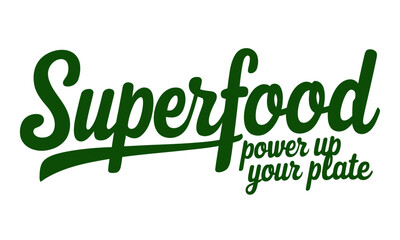 Super Food vector logo illustrations