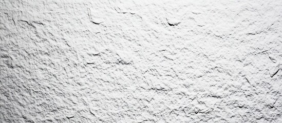 White Textured Wall: A Close-Up View of Rough Surface