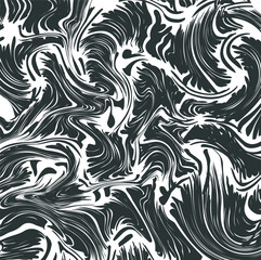 Texture or abstraction in the form of distorted or twisting patterns.