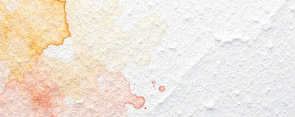 Obraz premium Close-up of textured white watercolor paper, uneven surface , paper texture, design background, high resolution