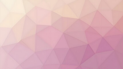 Obraz premium Abstract Pink Geometric Low Poly Background Texture