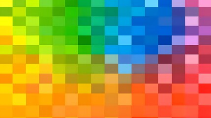 Fototapeta premium Colorful Pixelated Abstract Background