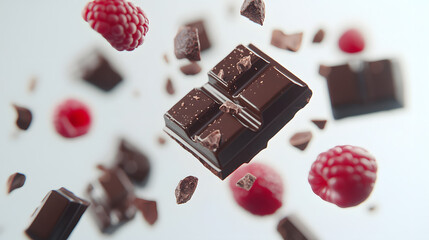 chocolate pices on the air business poster 