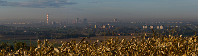 Będzin Grodziec. Widok z góry Dorotki. © ChemiQ