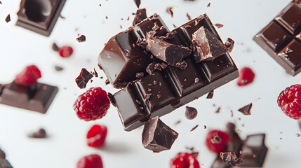 chocolate pices on the air business poster 
