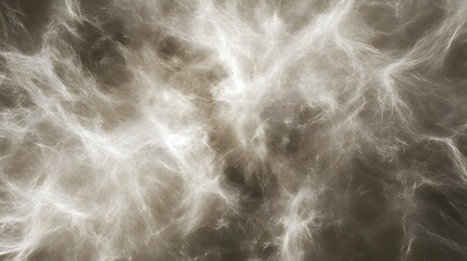 Abstract Beige and White Texture   Frayed Fibers  Soft Cloud  Web like Design