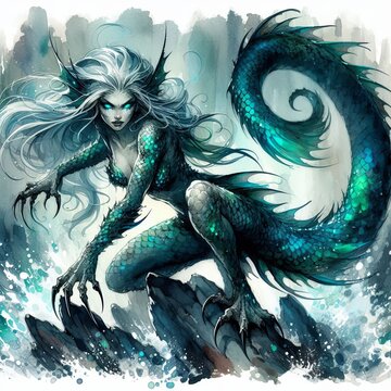 The Jagged Rock Syren