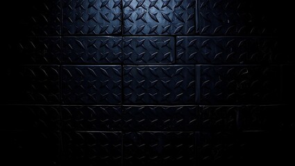 Light blue abstract background Abstract defocused background. Spring. Summer. Sea. blue neon light on a brick wall at night