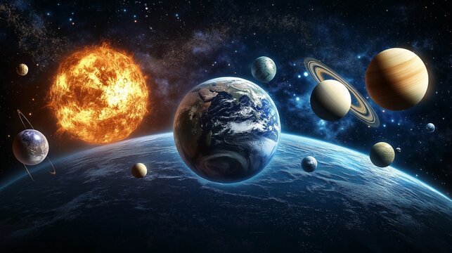 space exploration with quantum datas