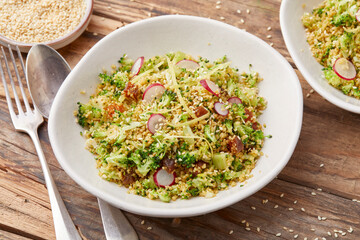 Broccoli Salad with Couscous