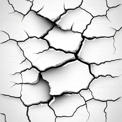 Cracked Monochrome Texture for Design Projects