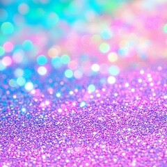 Vibrant Multicolored Glitter Background