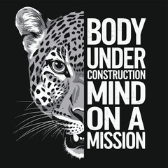 Tiger head tattoo tshirt design