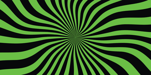 Abstract Modern green explosion background illustration