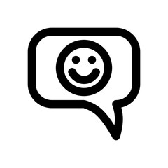 positive conversation  icon