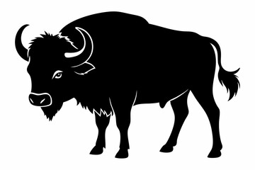 buffalo  silhouette vector