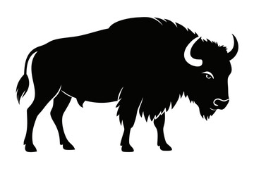 buffalo  silhouette vector