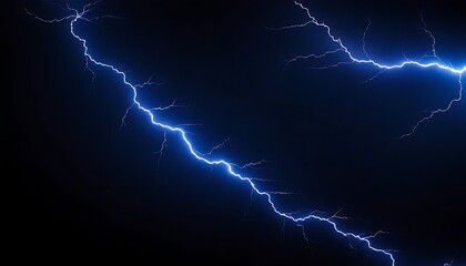 Fototapeta premium Lightning The line of lightning was coming down.Lightning Bolt Numbers A lightning bolt forms the shape,2135