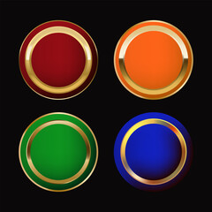 Label sticker logo template promotion for decoration