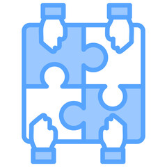 Fototapeta premium Teamwork Icon