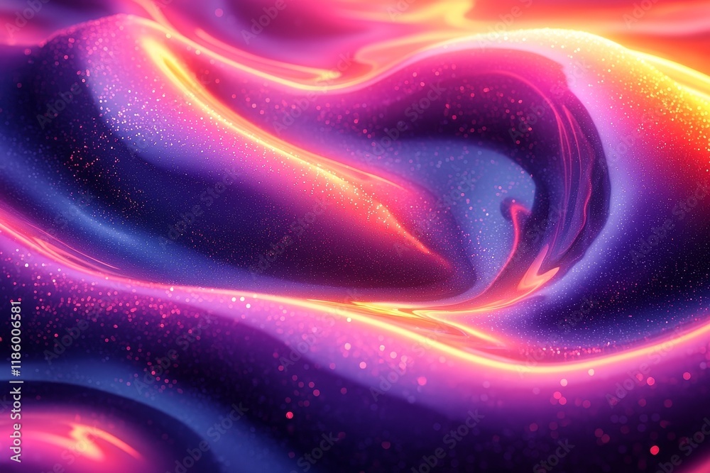 Poster dynamic energy transitions feature a lively selection of motion graphics with dazzling luminous effe