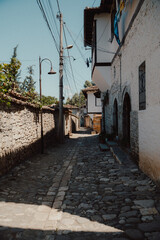 Alte Straße in Albanien