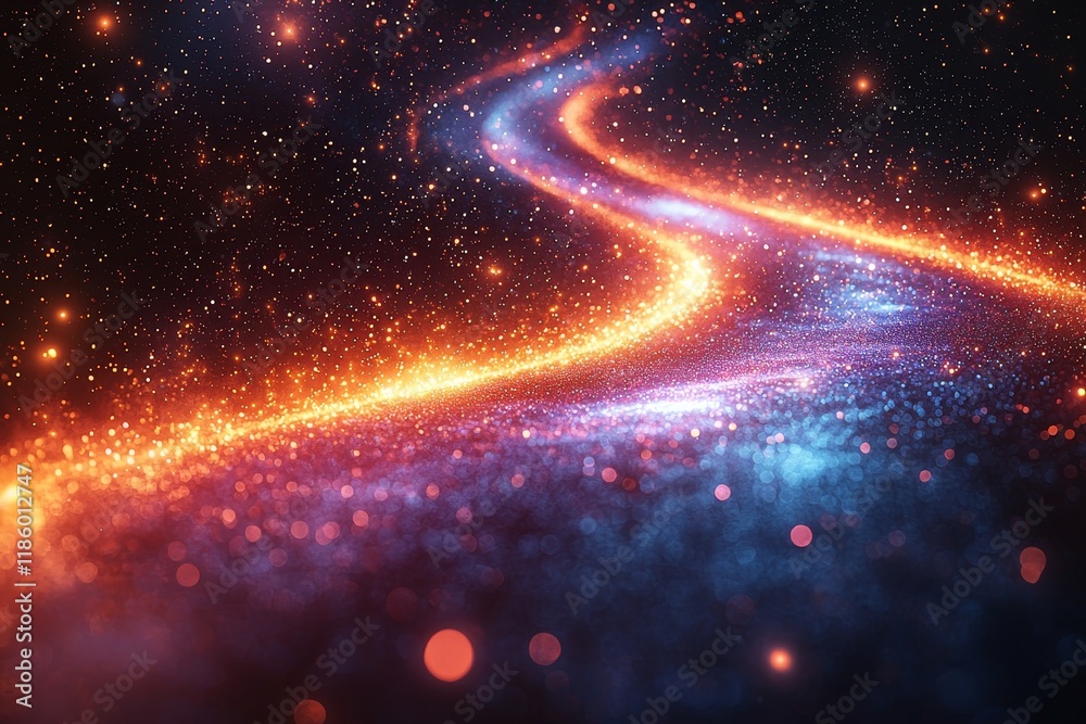 Poster colorful abstract shapes animation with dynamic diagonal movement and space for creative projects in