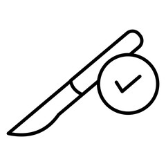 A clean medical equipment lineal icon set, ideal for healthcare, hospitals, and diagnostics. Perfect for representing tools like stethoscopes, syringes, monitors, and more in modern designs.