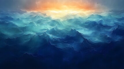 Fototapeta premium A background of a bold gradient shifting from emerald green to royal blue