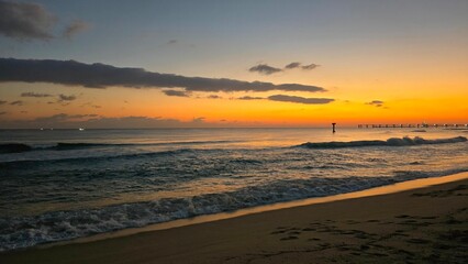sun rise, sun set, sunrise seascape, seascape,golden hour