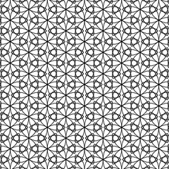 Fototapeta premium Abstract black and white pattern