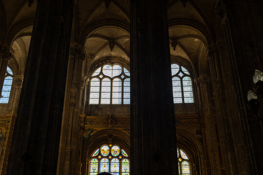 interior of saint cathedral city - Powered by Adobe
