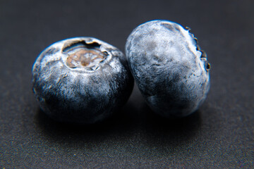 Blueberry - a tasty blue-violet fruit
