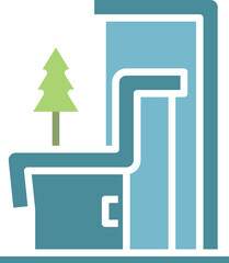 Office Building Icon
