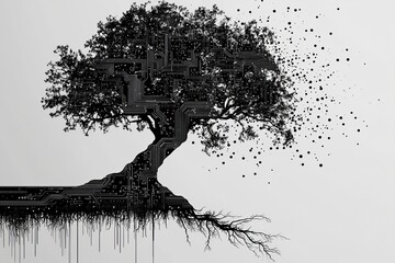 Stock is showcased in a technological tree format with a white background