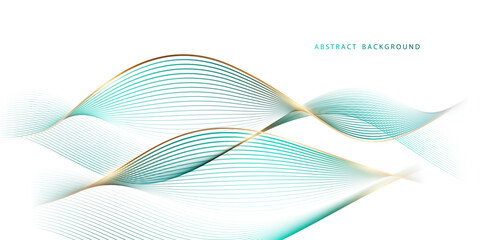 WebGreen lines background vector illustration beautiful abstract design