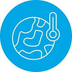 Warm icon single vector illustration