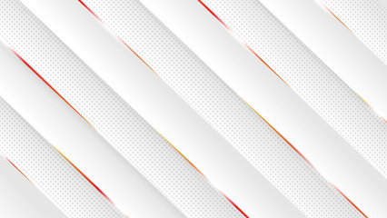 Abstract background in red and white striped pattern