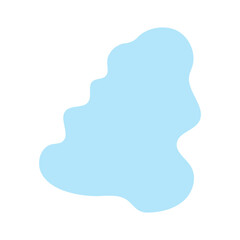 abstract blobs dull blue for background