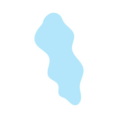 abstract blobs dull blue for background