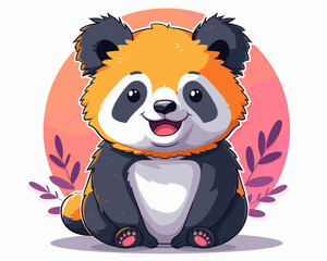 Fototapeta premium Cute Little Koala Vector Cartoon Illustration
