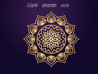Divine Geometry: Islamic Ornament Vector and Persian Motifs