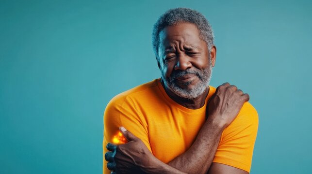 Senior Man Experiencing Shoulder Pain