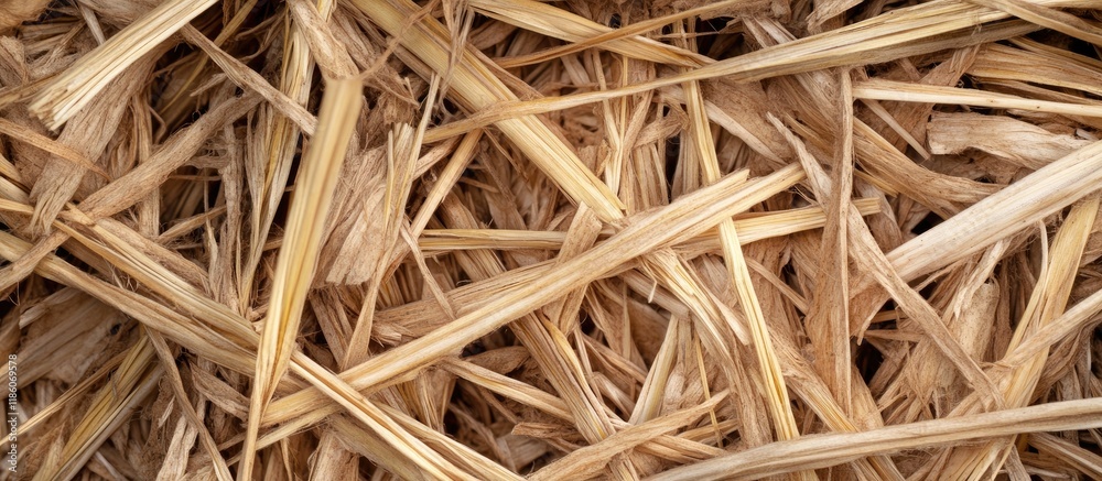 Fototapete Close up of dry straw Background or texture. with copy space image. Place for adding text or design
