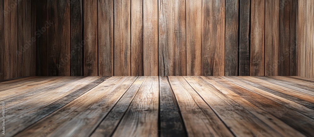 Fototapete Wood grain backdrop. with copy space image. Place for adding text or design
