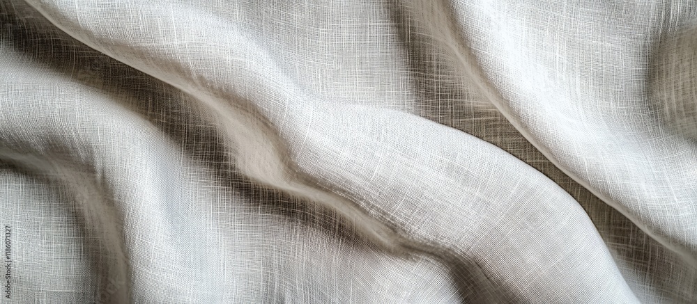 Aufkleber Background light gray linen. with copy space image. Place for adding text or design