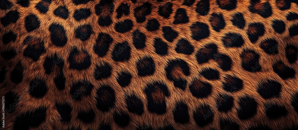 Poster leopard skin. with copy space image. Place for adding text or design